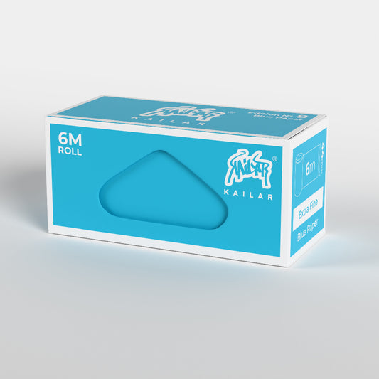 Kailar Rolls 6m - Blaues Papier