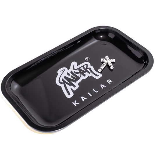 Kailar x Sin&Repeat Rolling Tray 27 x 16.5 cm white rolling tray