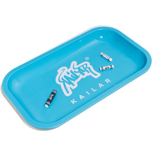 Kailar x Sin&Repeat Rolling Tray 27 x 16.5 cm white rolling tray