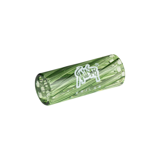 Kailar Twisted Glasfilter Grün 11 mm – Produktansicht