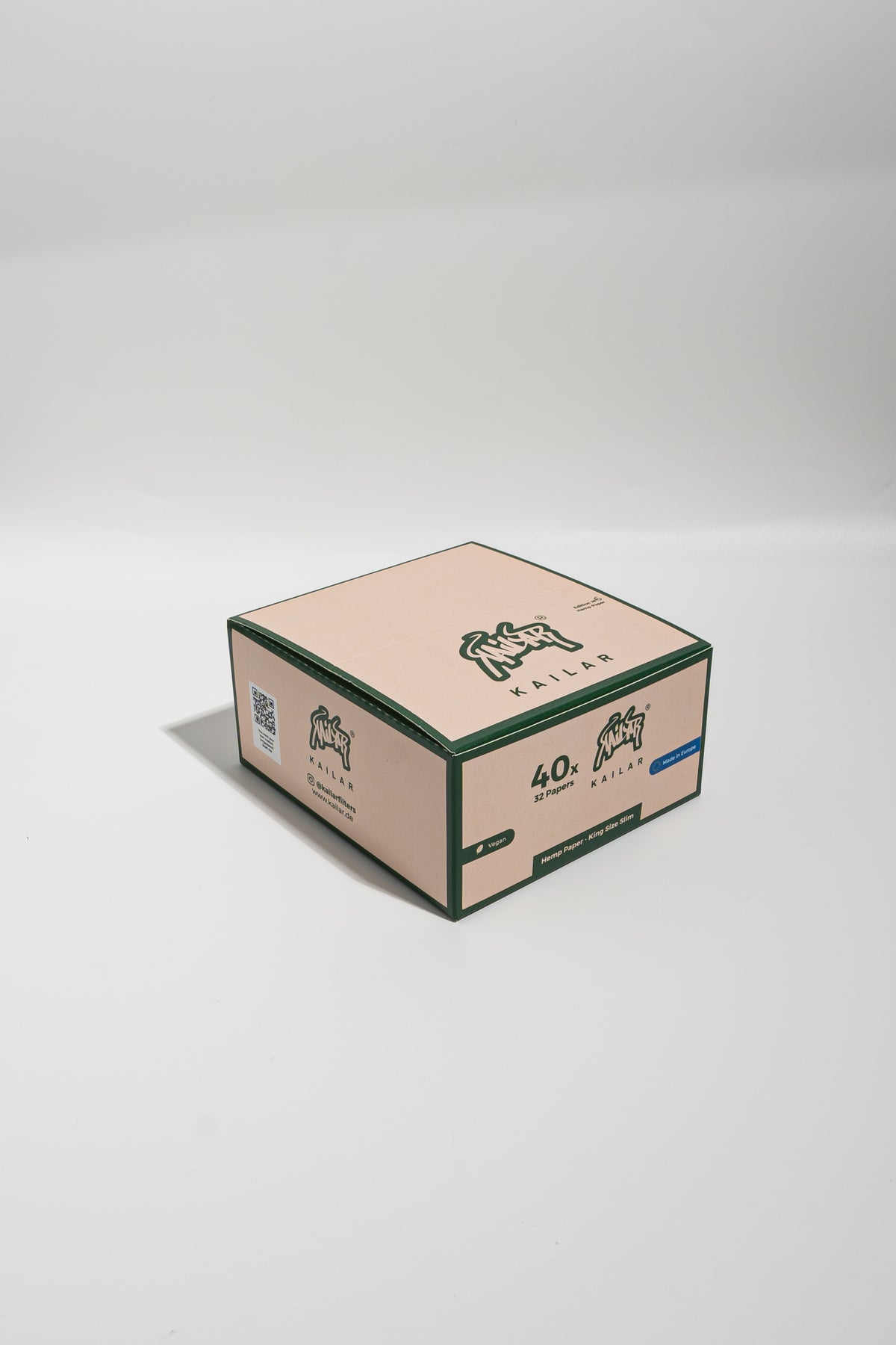 Kailar cartine lunghe King Size Slim in carta di canapa – Edizione 6