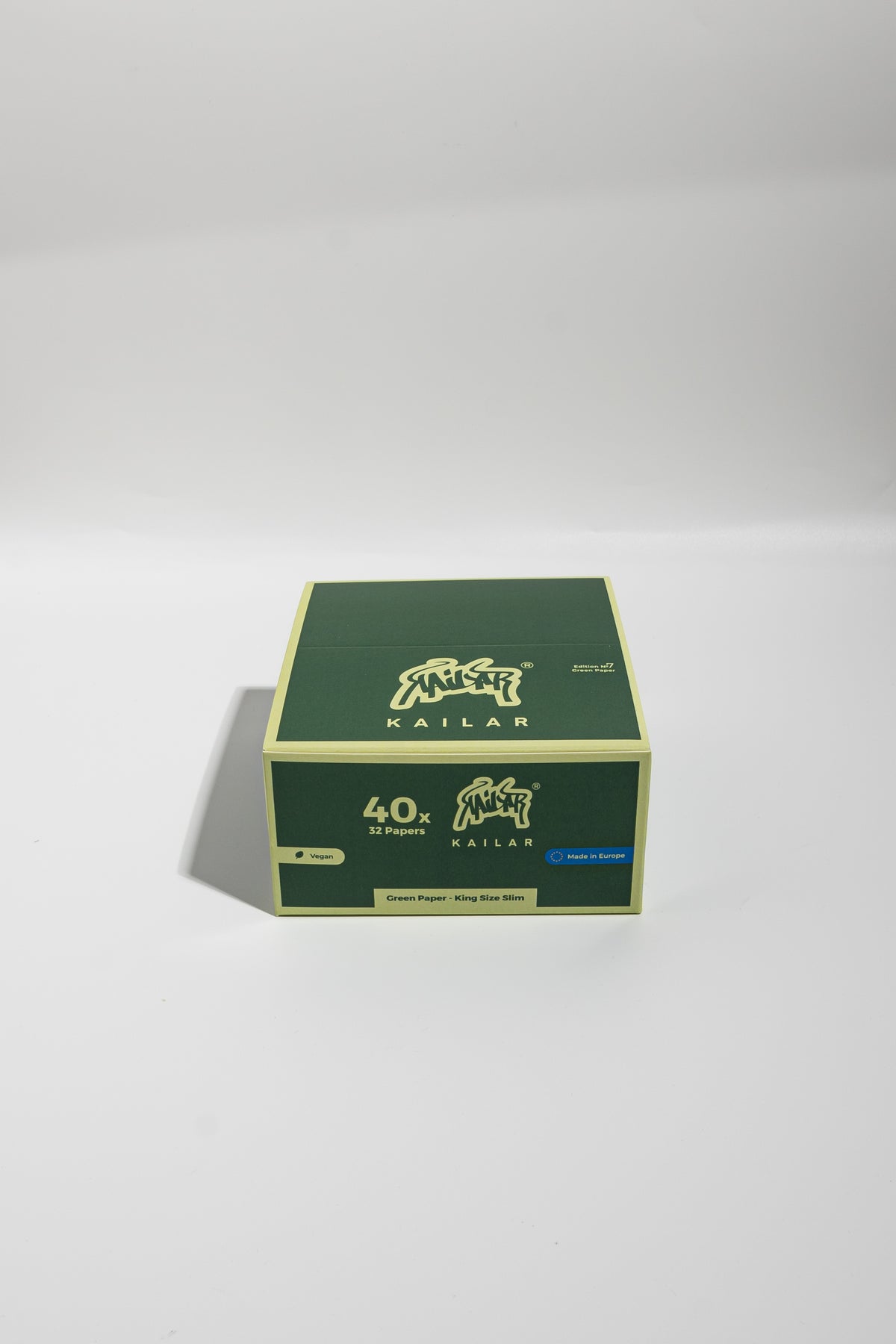 Cartine lunghe Kailar Green King Size Slim – Edizione 7