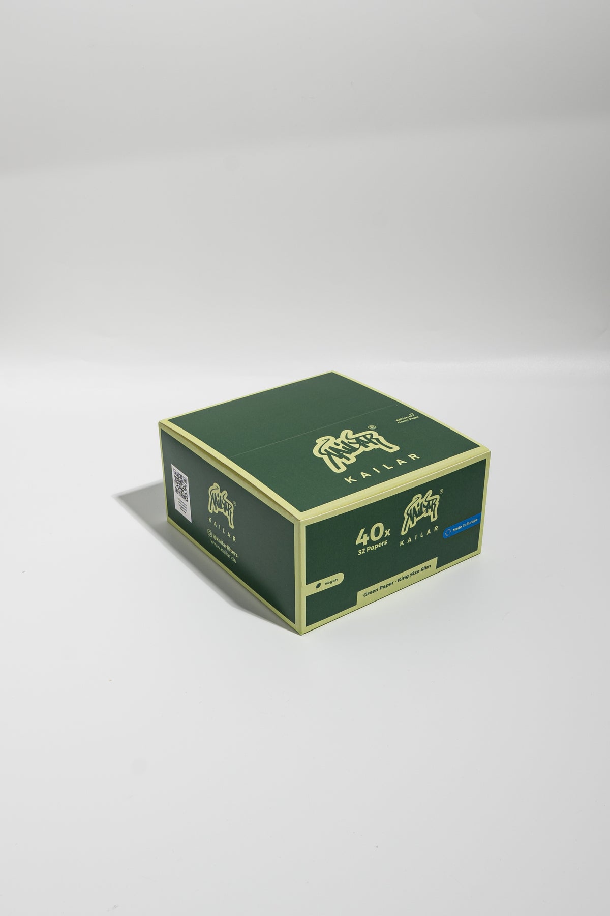 Cartine lunghe Kailar Green King Size Slim – Edizione 7