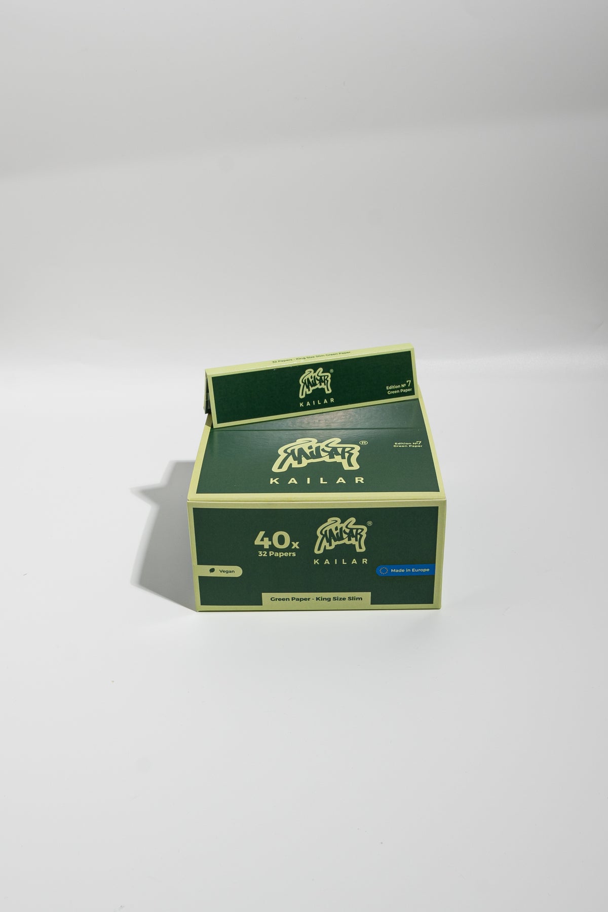 Cartine lunghe Kailar Green King Size Slim – Edizione 7