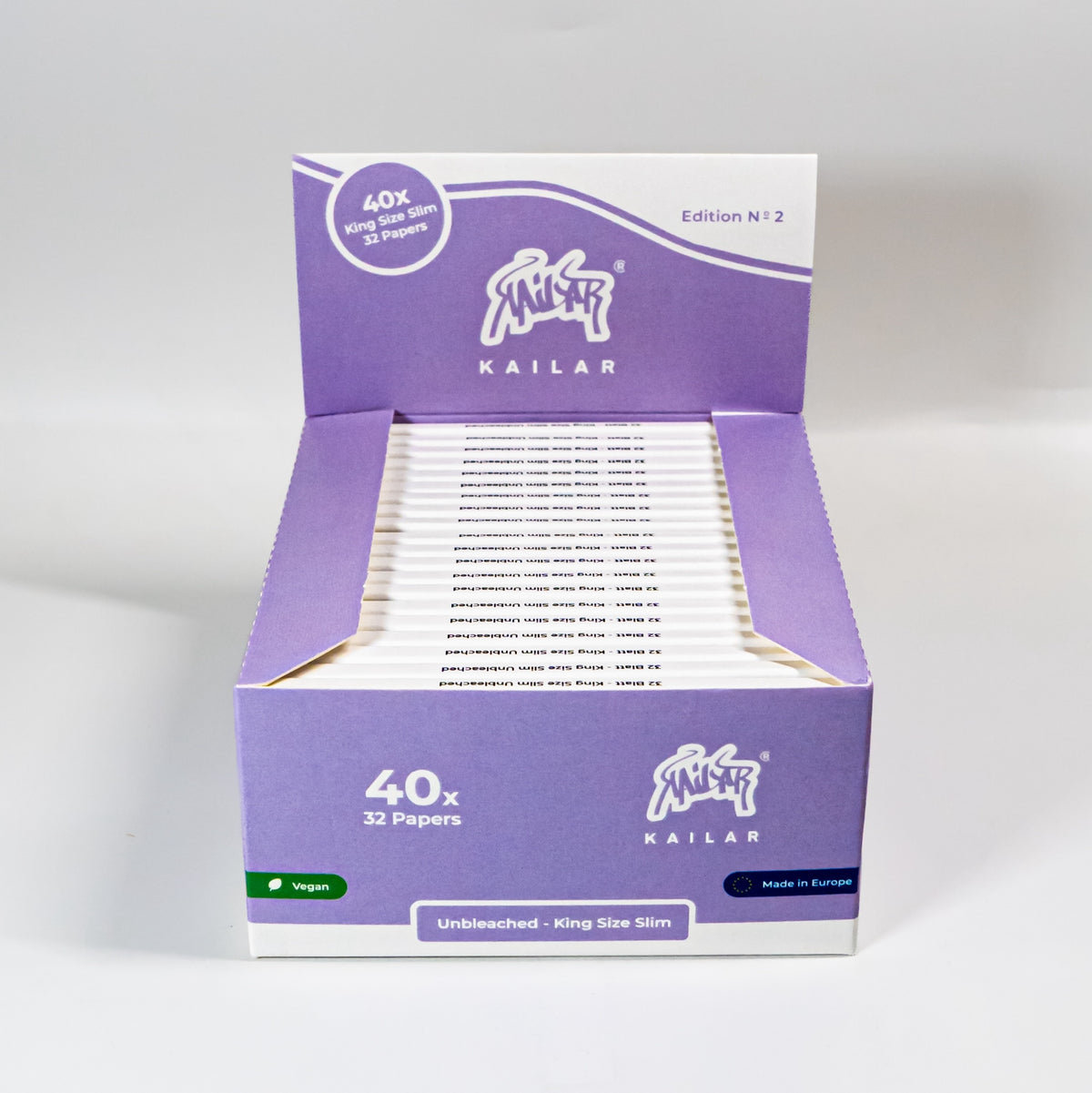 Pinu'u x Kailar Unbleached King Size Slim Longpapers Édition 2