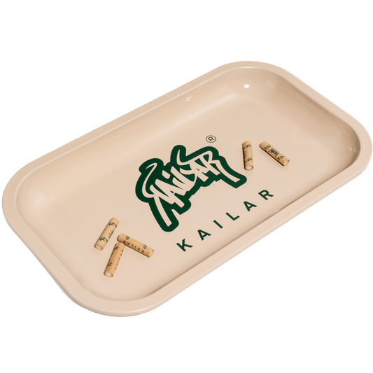 Kailar Rolling Tray Beige