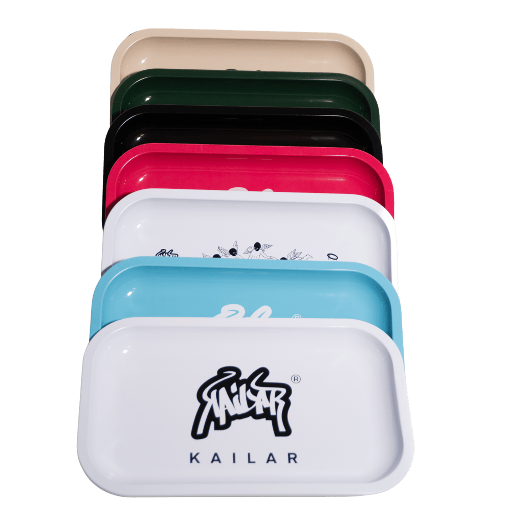 Kailar x Sin&Repeat Rolling Tray 27 x 16.5 cm white rolling tray