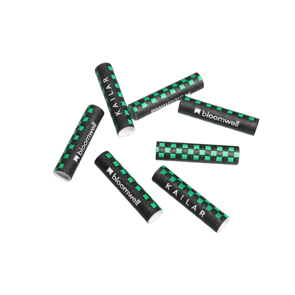65 Cellulose Small Size Soft Aktivkohlefilter - Kailar x Bloomwell