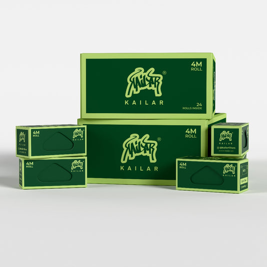 Kailar Rolls 6m - Grünes Papier