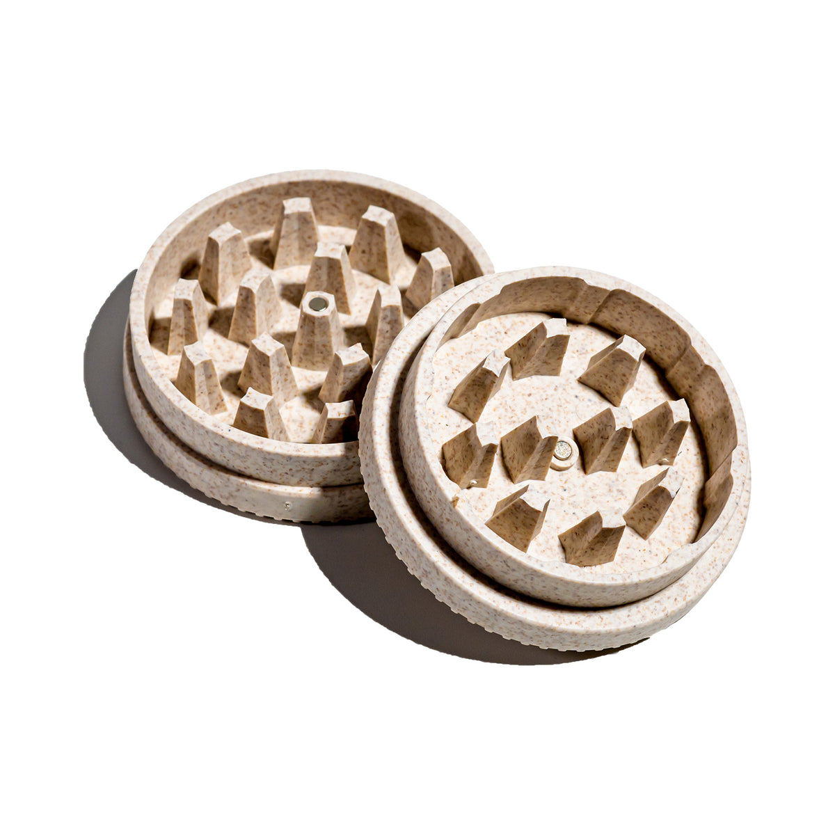Grinder Kailar in canapa a due pezzi con magnete