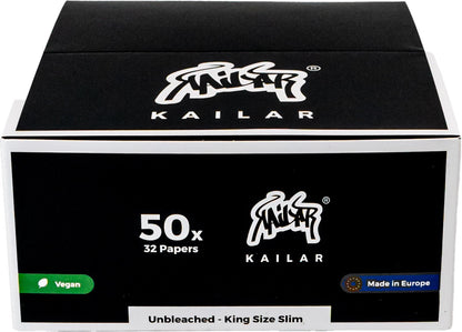 Kailar Unbleached King Size Slim Longpapers Edition 1