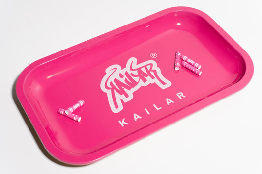 Kailar Rolling Tray 27 x 16,5 cm, plateau de mélange blanc
