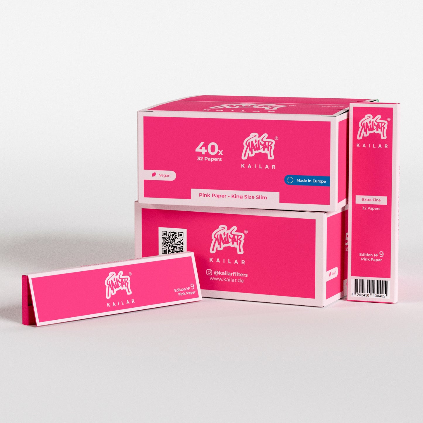 Kailar Pink King Size Slim Longpapers Edition 9