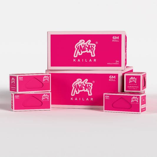 Kailar Rolls 6m - Pinkes Papier