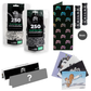 Kailar 2×250er Star Bundle Schwarz und Weiß mit Longpapers, Mischpappe, 2×9-mm-Filtern und Stickern