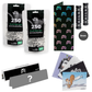 Kailar 2×250er Star Bundle Weiß und Weiß mit Longpapers, Mischpappe, 2×9-mm-Filtern und Stickern