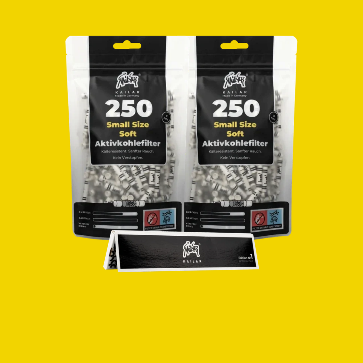 Kailar 2x 250er Pack (Farbe Auswählbar)