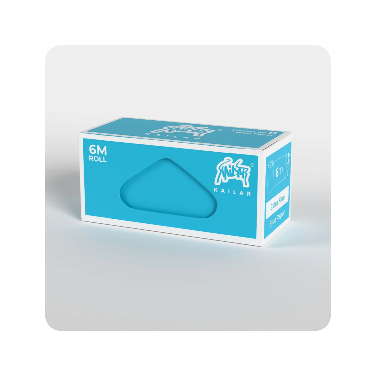 Kailar Rolls 6m - Blaues Papier