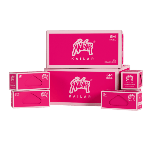 Kailar Rolls 6m - Pinkes Papier